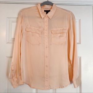 NWT J. Crew Silk Blouse